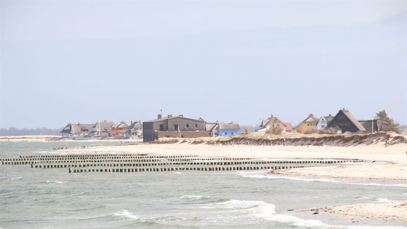 Strand mit Blick auf den Graswarder